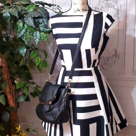 kate spade Dresses & Skirts - Kate Spade NY Multi Striped Kate Bow Back Dress